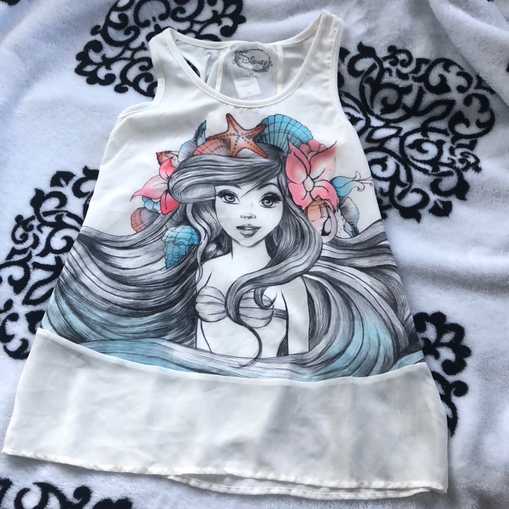 Disney vintage little mermaid tank